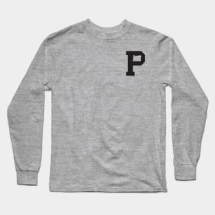 Portland Oregon P Silhouette Long Sleeve T-Shirt